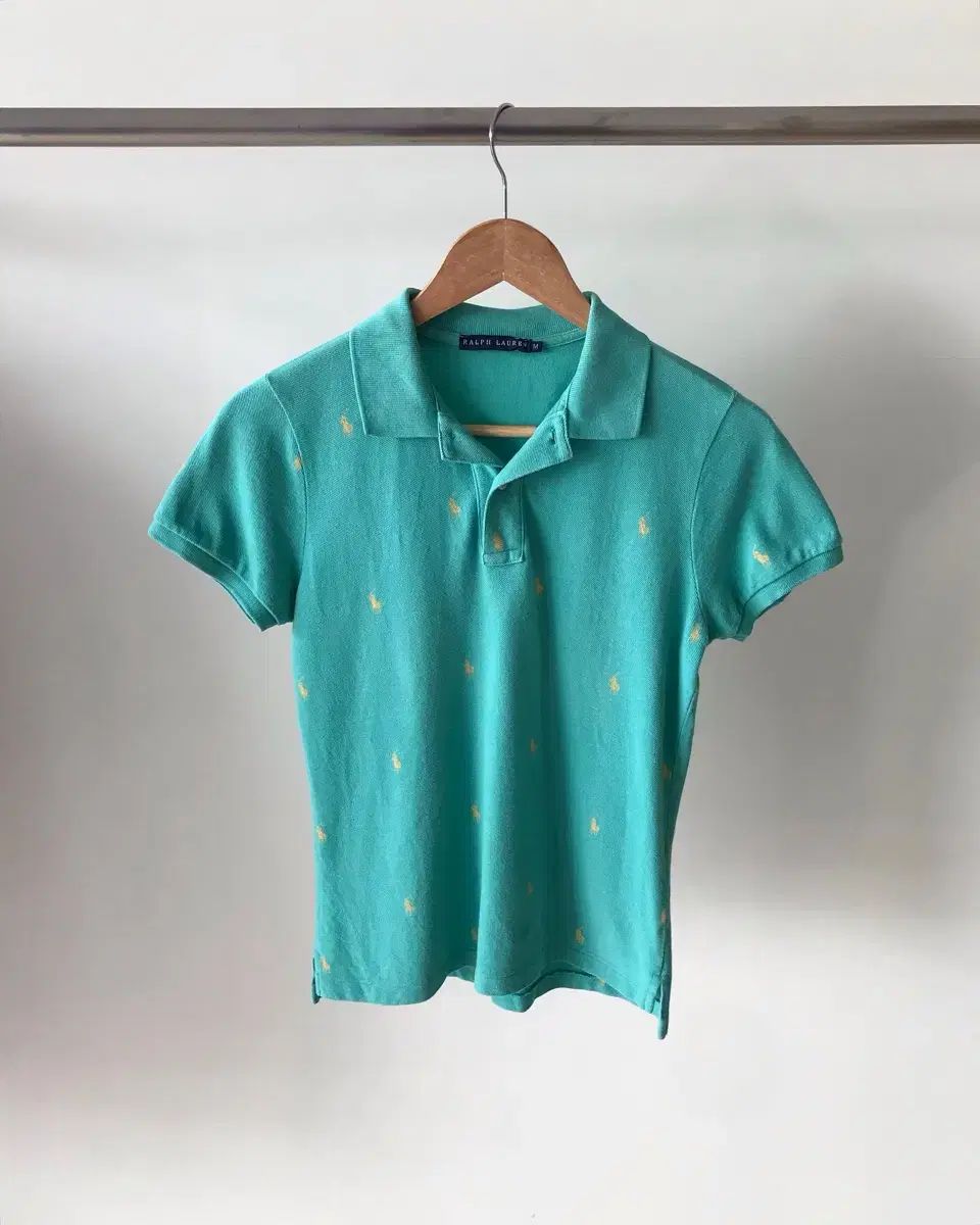 ポロ ポニー パータン ミント 半袖 カラーTシャツ