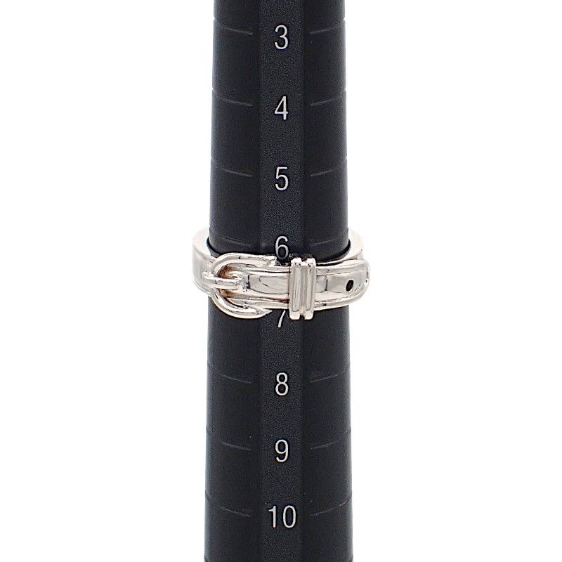 HERMES サンチュール ベルトモチーフ 7号 エルメス HERMES サンチュール ベルト 7号 リング 指輪 シルバー925