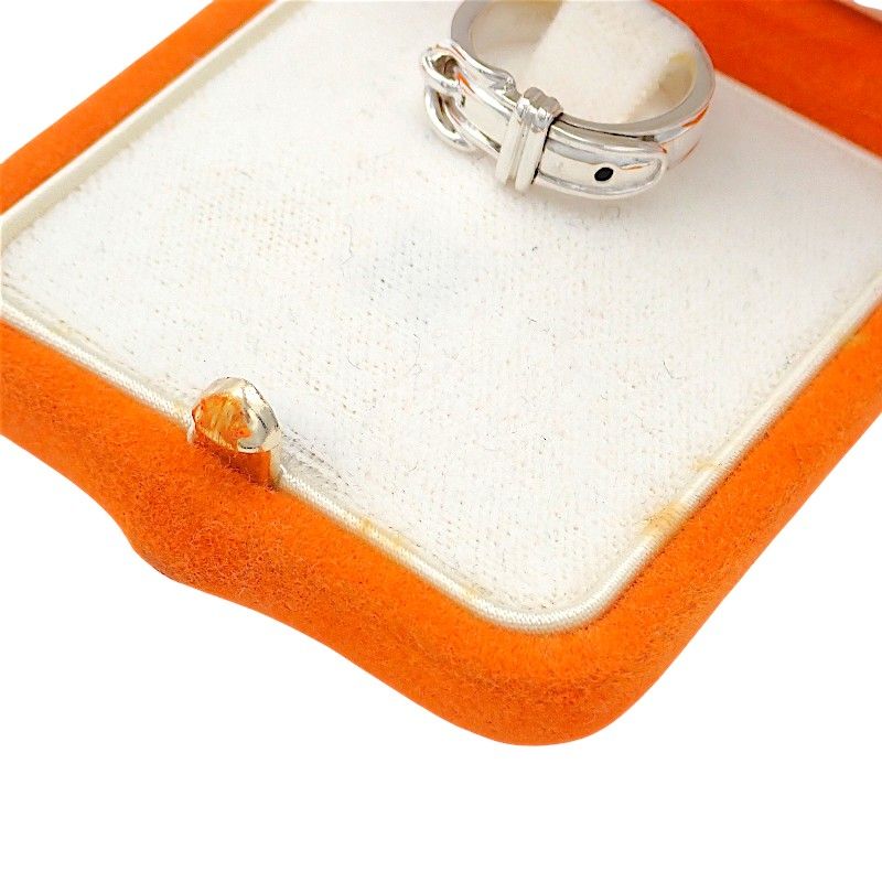エルメス HERMES サンチュール ベルト 7号 リング 指輪 シルバー925