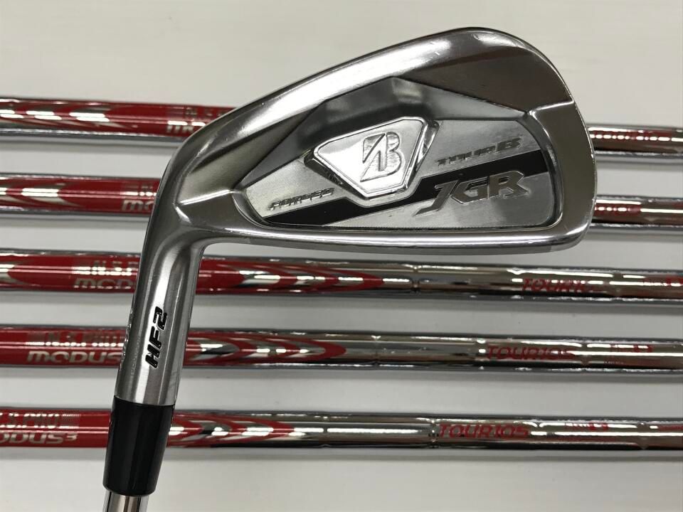 ブリヂストン　TOUR B JGR HF2　NSプロ MODUS 3 TOUR 105　Sフレックス　アイアンセット　中古【最短即日発送】