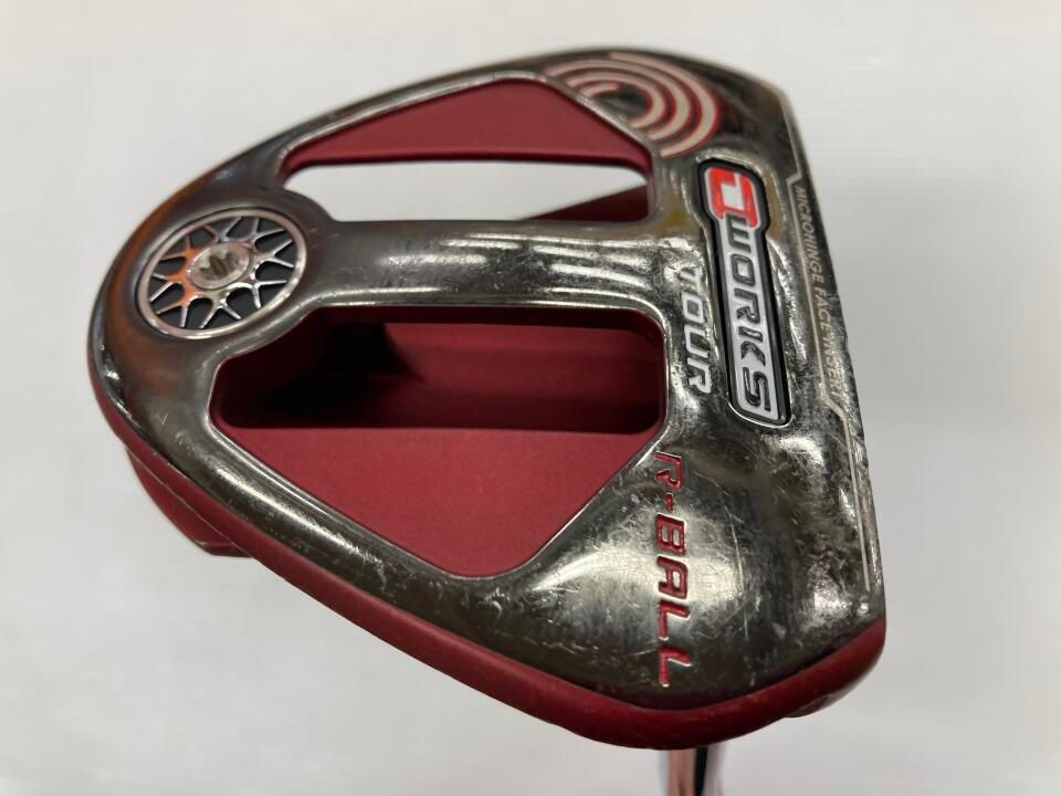 オデッセイ　O-WORKS TOUR R-BALL レッド　パター　中古【最短即日発送】