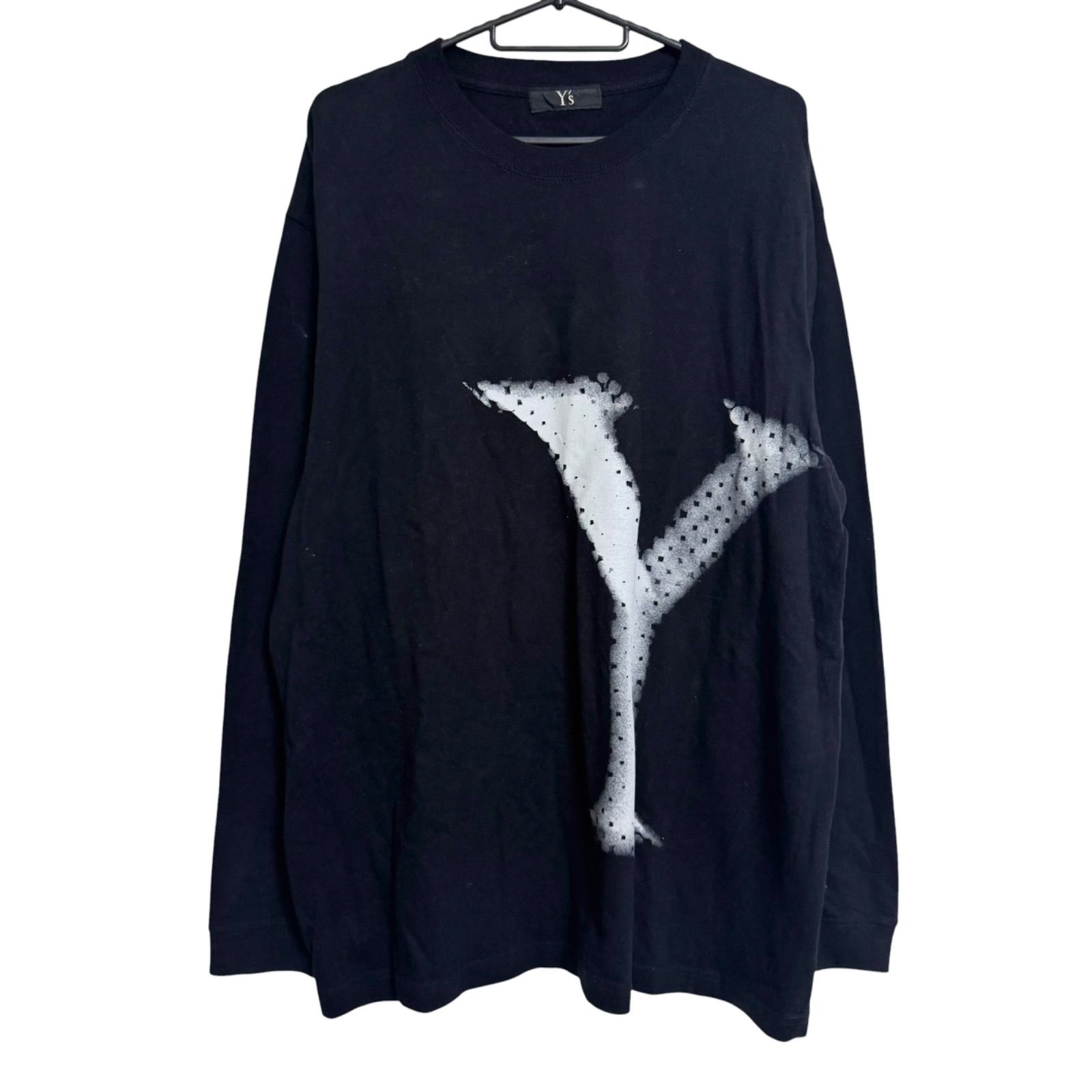 Y's ワイズ ヨウジヤマモト メンズ トップス Tシャツ 長袖 ブラック サイズ不明 J9