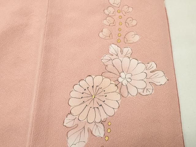 平和屋着物○訪問着 刺繍 松かさ 暈し染め 正絹 逸品 AABA8930ph 平和屋