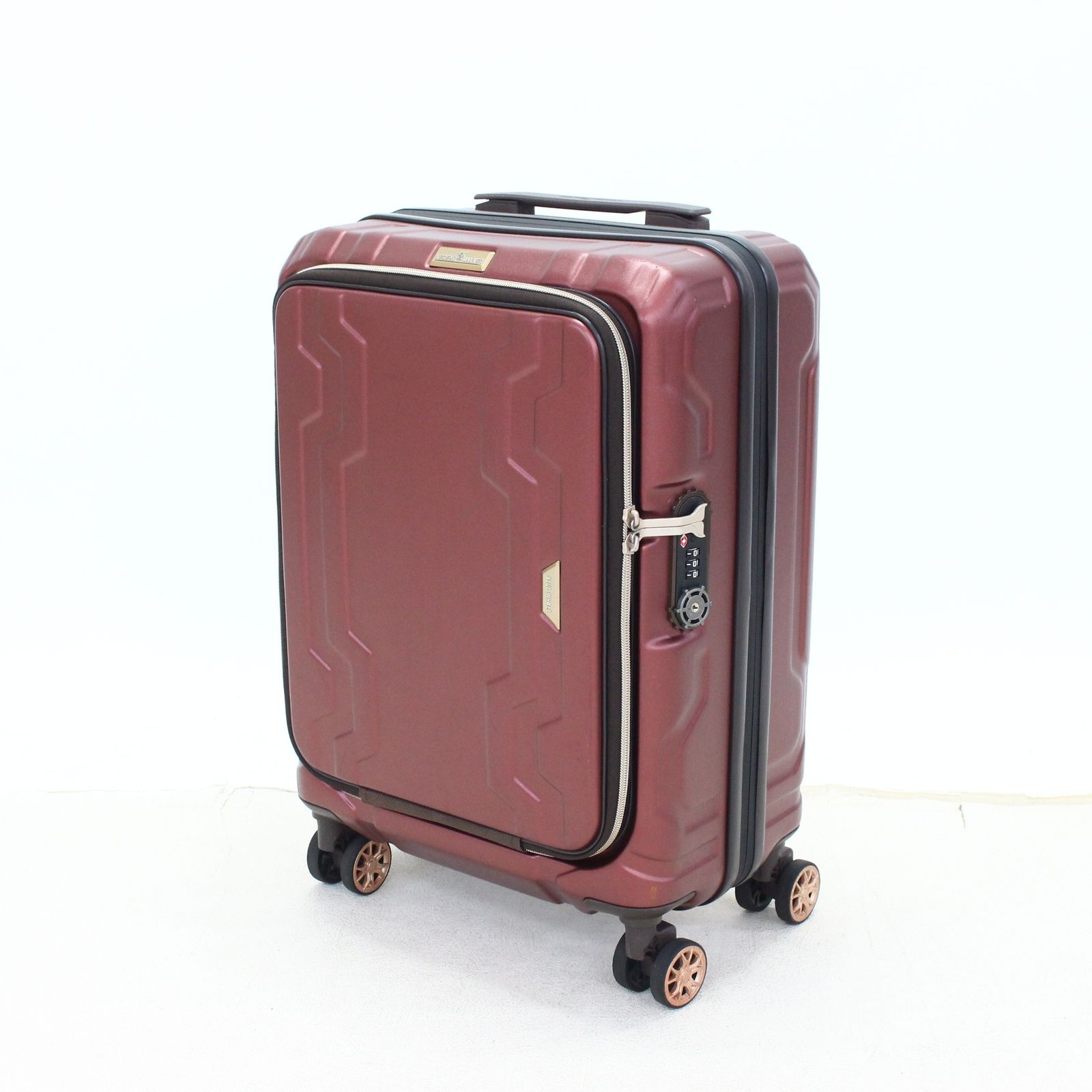 [中古] [1-3泊向けサイズ]LEGEND WALKER 5205 ブルーホエール 37L/拡張時48L ハードスーツケース 5205-48-wr ワインレッド  [良い(B)] 1-3泊向けサイズ]LEGEND WALKER 5205 ブルーホエール 37L/拡張時48L