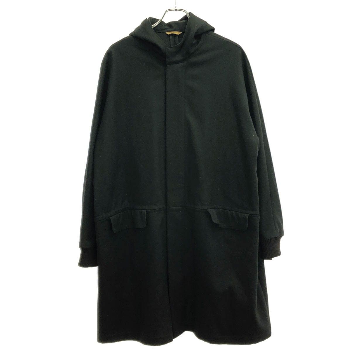 アーツ&サイエンス ロングコート アウター ウール 1 黒 ブラック 楽天 