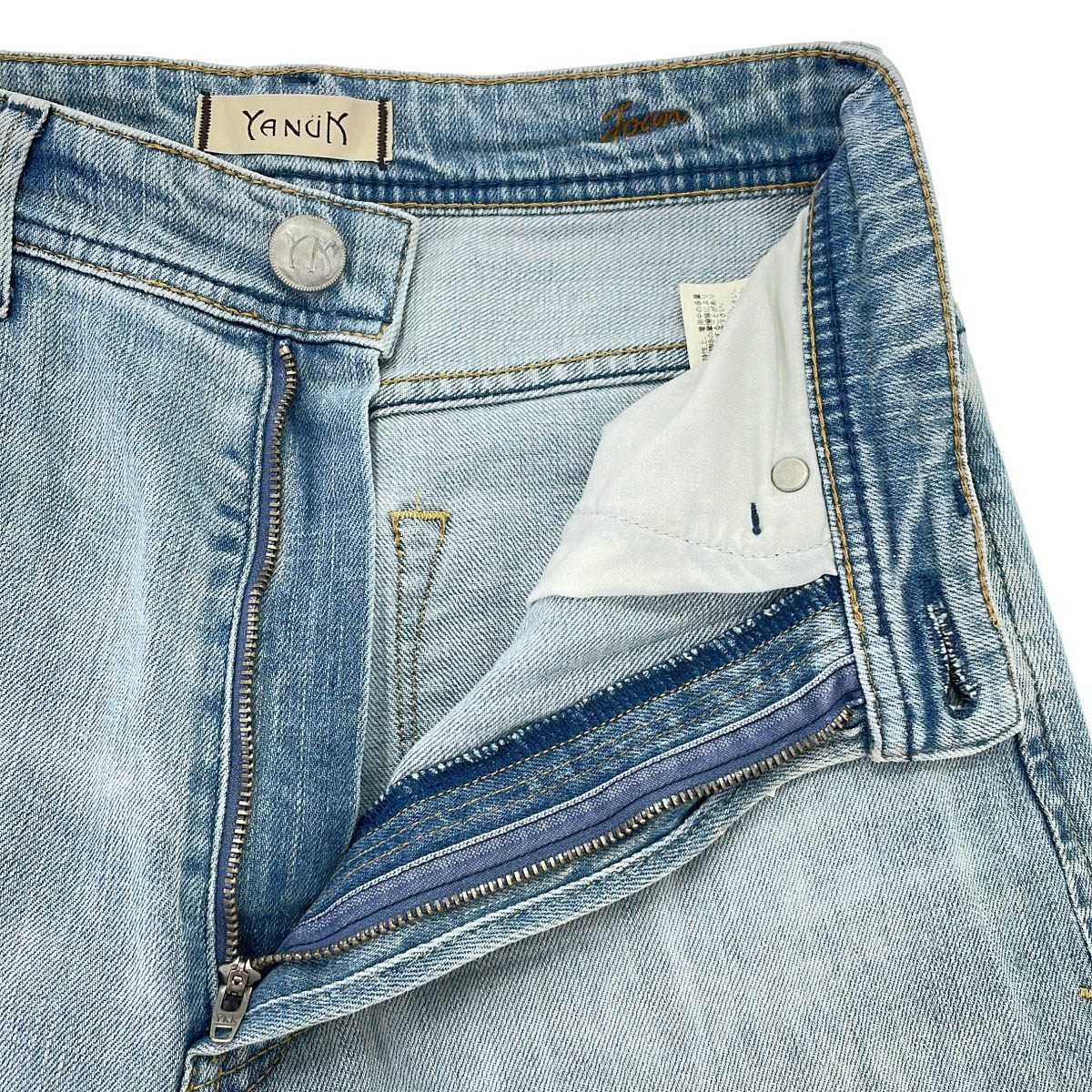 YANUK ヤヌーク JOAN ルーズストレート ジョーンデニムパンツ 57131301
