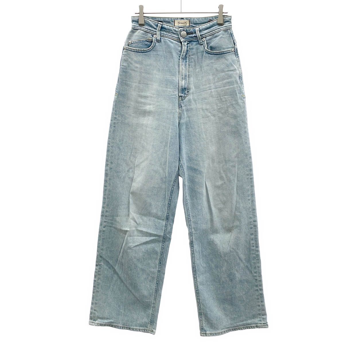 YANUK ヤヌーク JOAN ルーズストレート ジョーンデニムパンツ 57131301