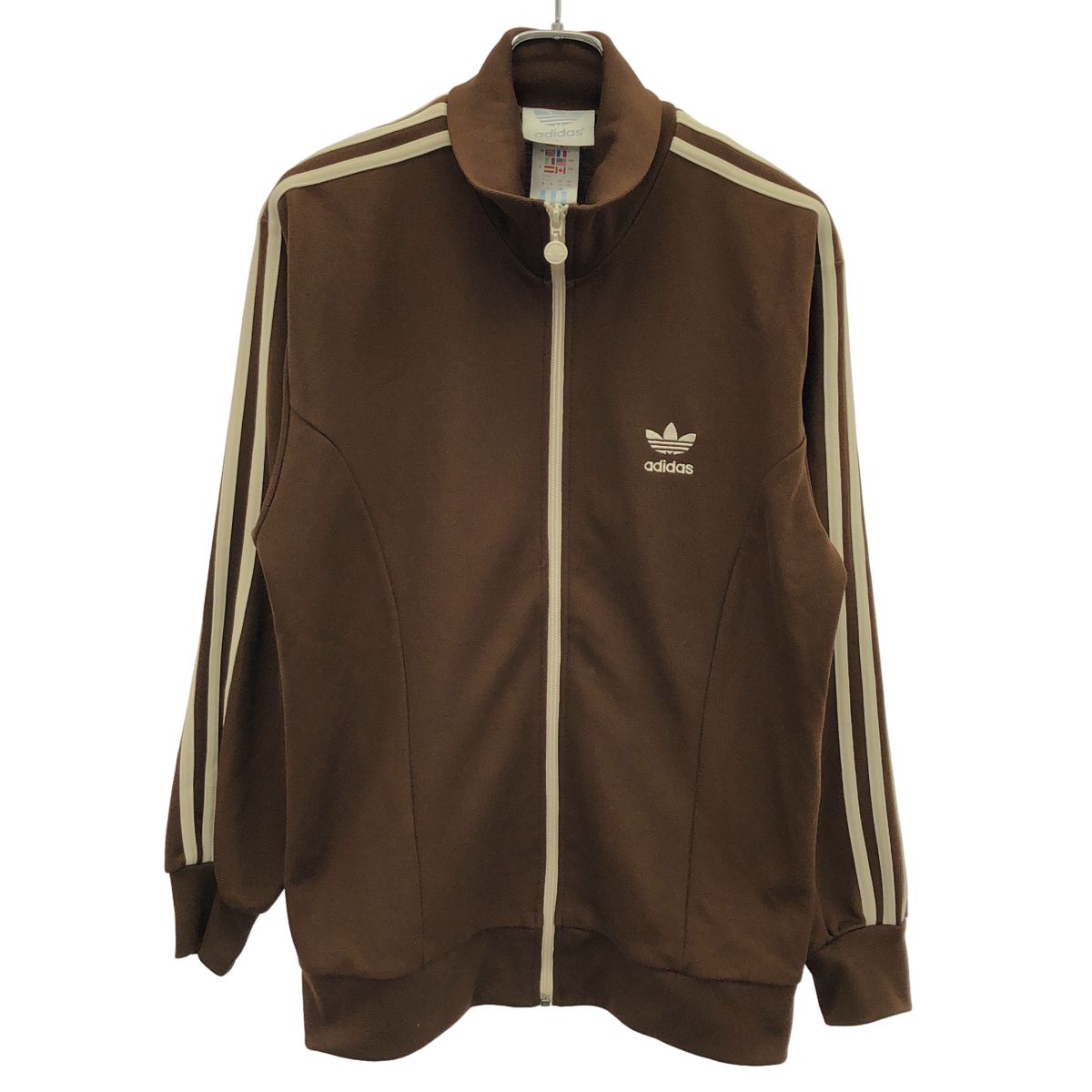 90’s  トラックジャケット ブラウン adidas アディダス 90's 銀タグ トラックジャケット ブラウン L - メルカリ