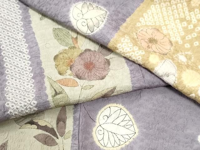 平和屋着物○訪問着 辻が花 絞り 正絹 逸品 CABI3220yc - メルカリ