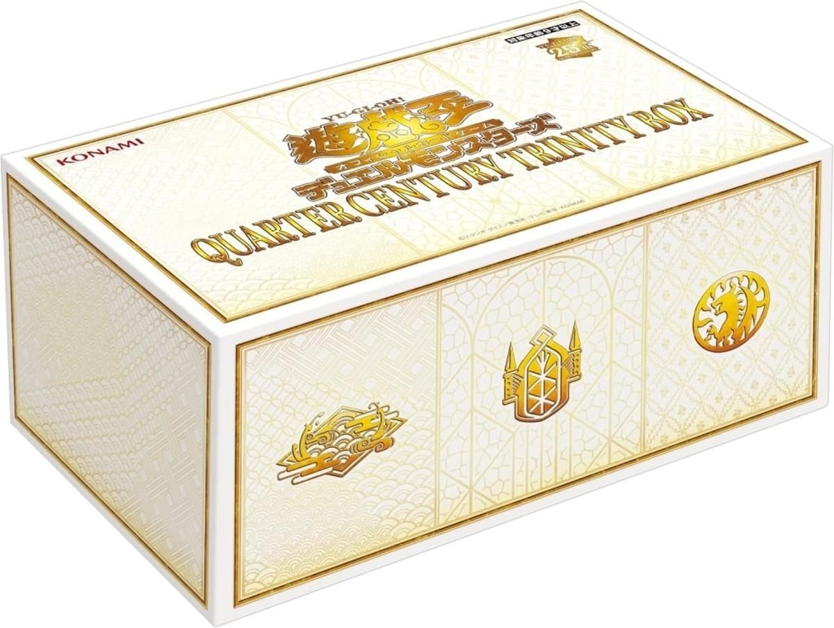 QUARTER CENTURY TRINITY BOX(シュリンク未開封BOX) 傷有り 遊戯王OCG