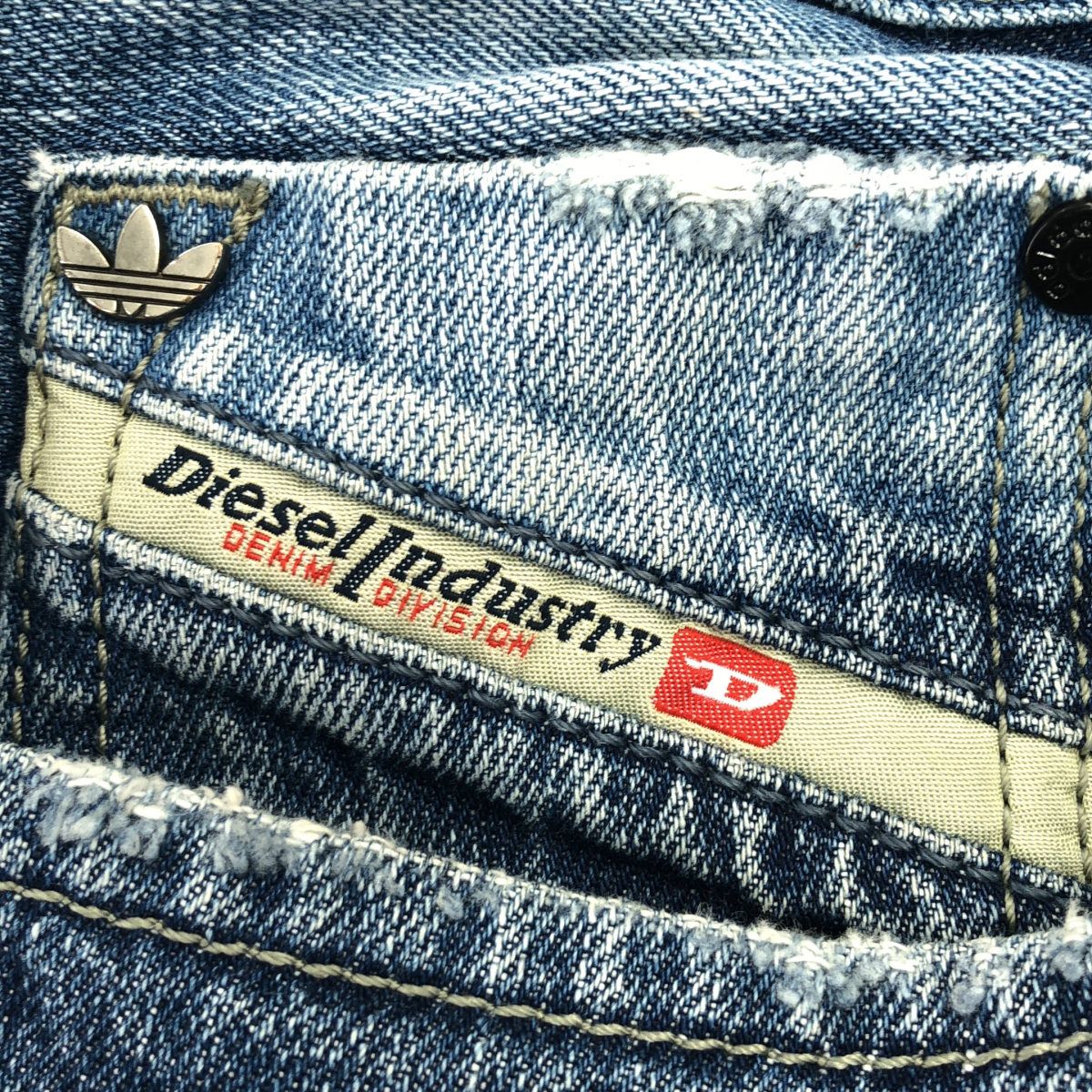 DIESEL×adidas ディーゼル×アディダス ADI-LARKEE デニムパンツ 