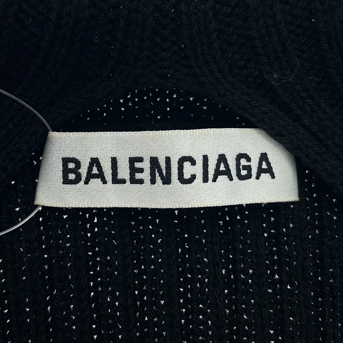 BALENCIAGA バレンシアガ スリットリブニットセーター 599834 T1562