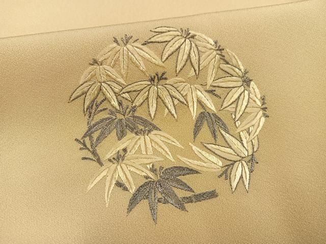 平和屋着物○訪問着 総刺繍 同君子 金糸 正絹 逸品 AABK9914ph - メルカリ