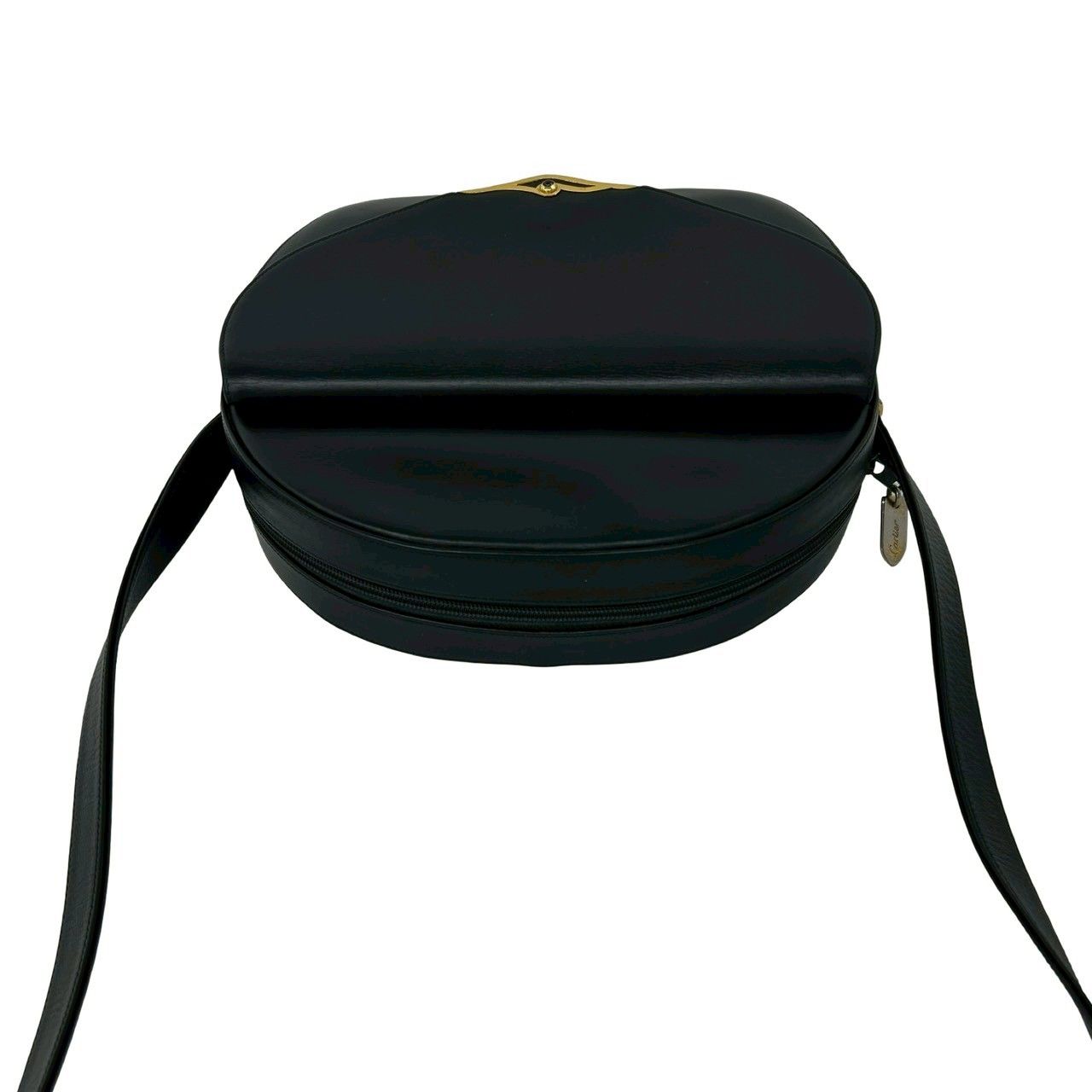 極 美品 希少品 CARTIER カルティエ サファイアライン レザー 本革