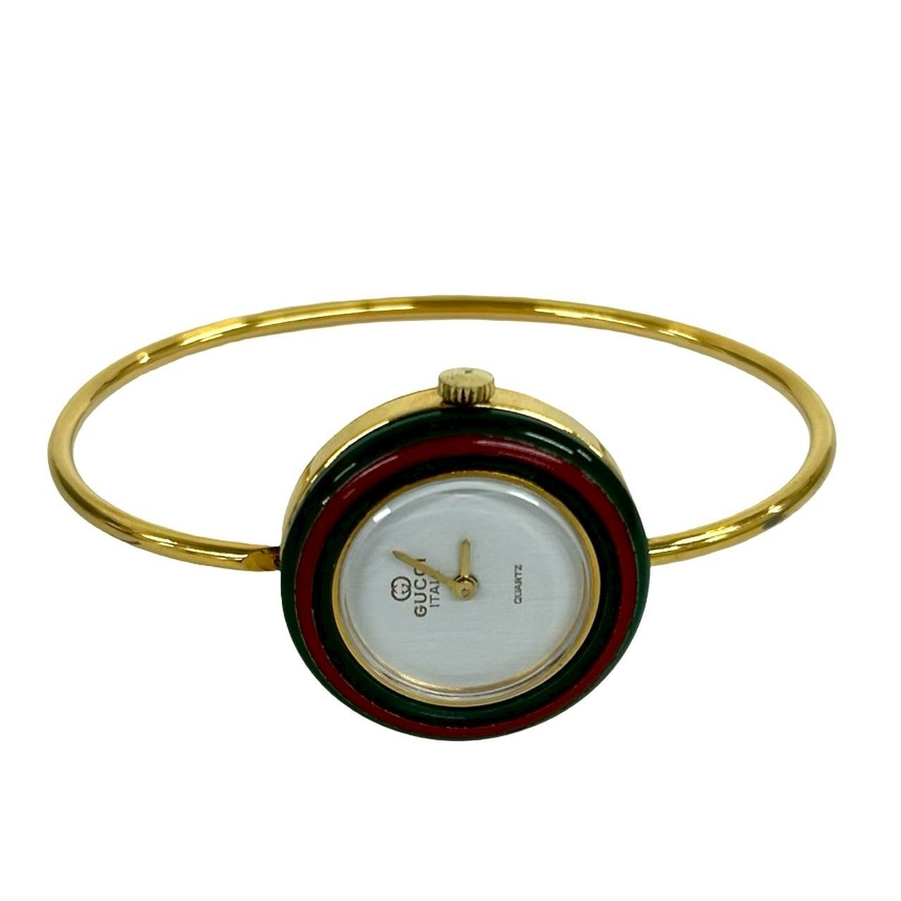 稼働品 極 美品 GUCCI グッチ ヴィンテージ チェンジベゼル シェリー