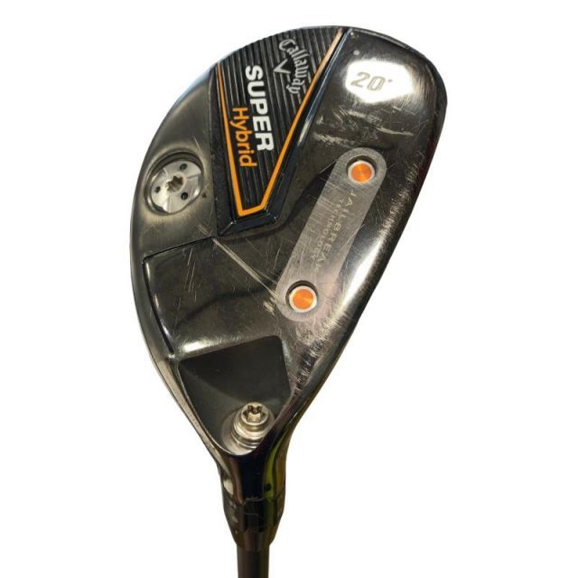 【中古】 キャロウェイ SUPER Hybrid 20° ユーティリティ UT リシャフト (フレックスその他) メンズ 男性用 右利き 右用 Cランク ゴルフクラブ
