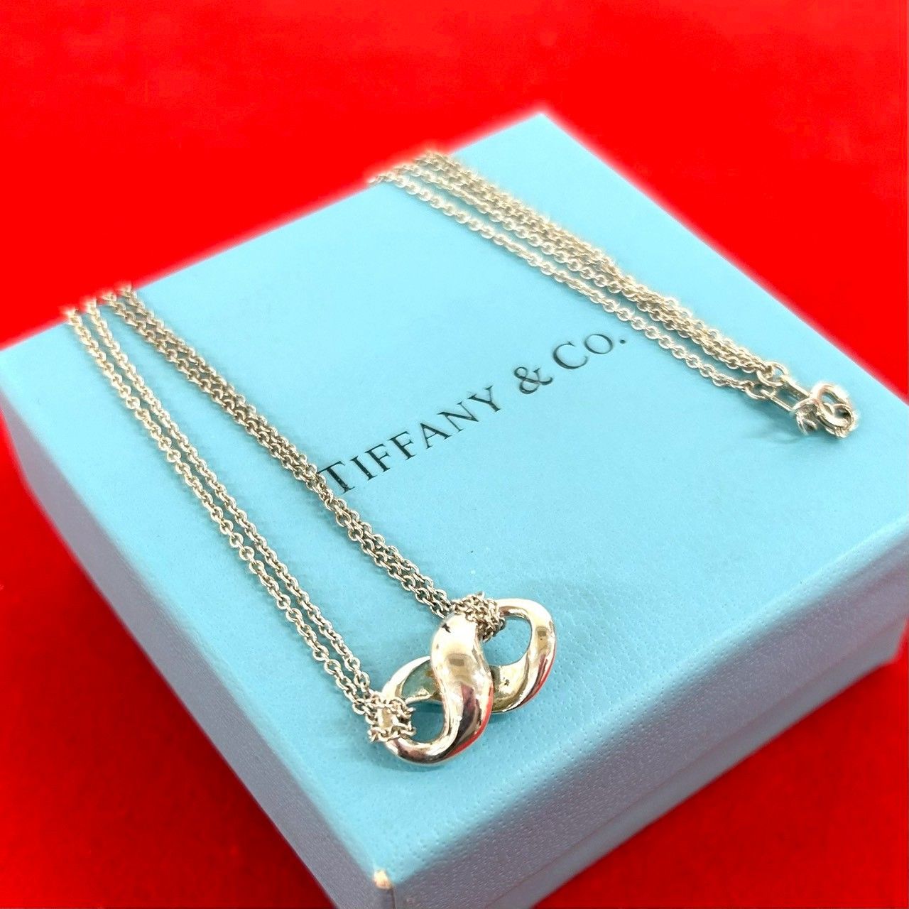 極 美品 TIFFANY&Co. ティファニー フィギュアエイト インフィニティ