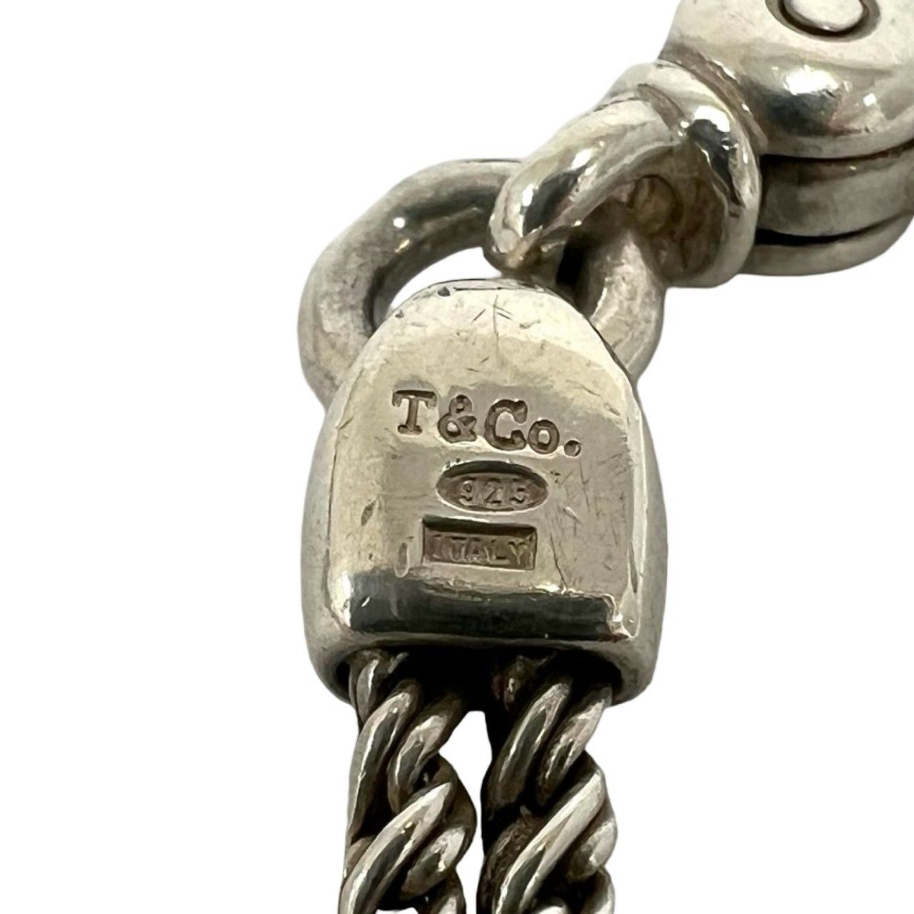 極 美品 TIFFANY&Co. ティファニー ヴィンテージ センターノット