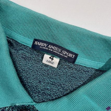 HARDY AMIES SPORT ハーディエイミス グラデーション デザイン 半袖