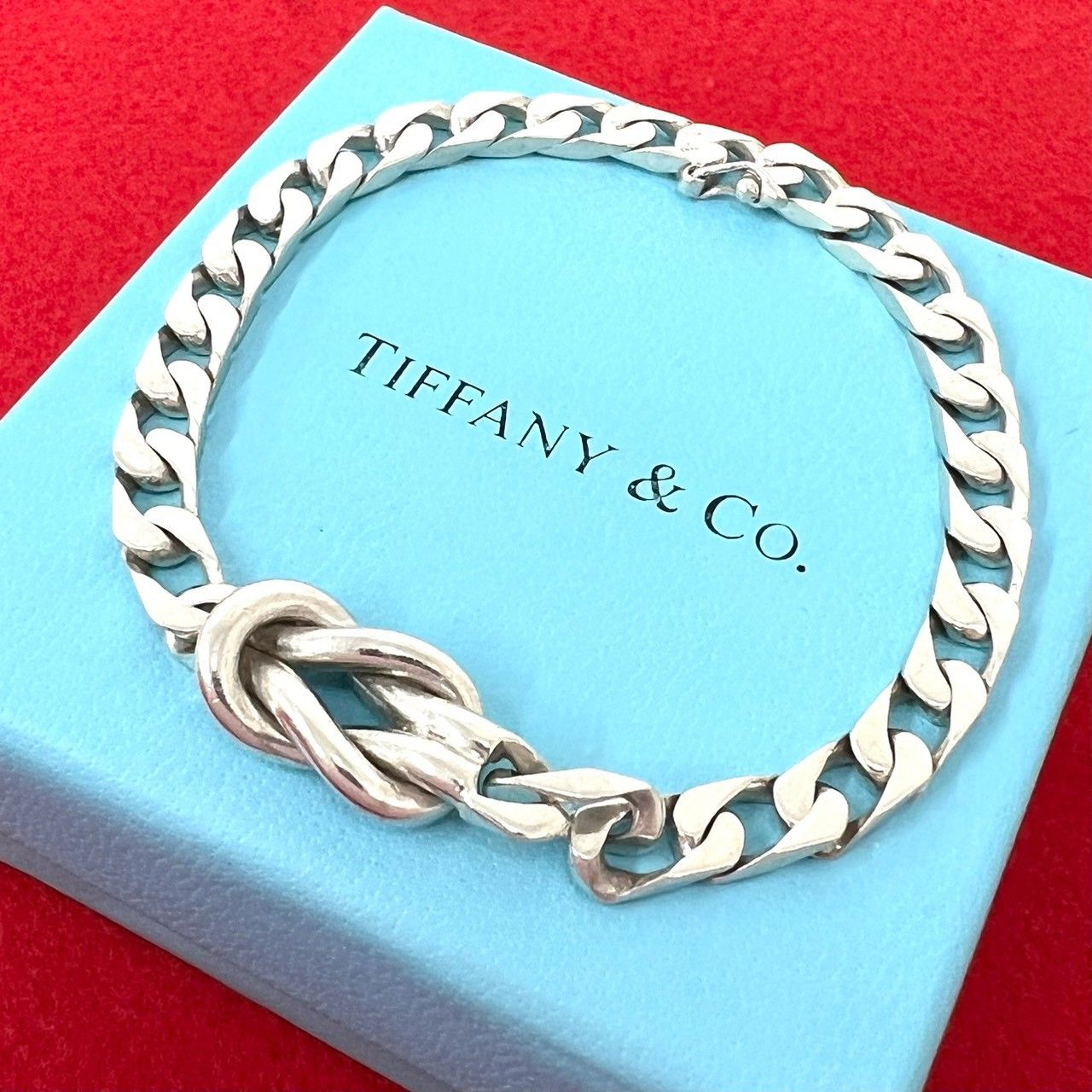 極 美品 TIFFANY&Co. ティファニー ヴィンテージ センターノット