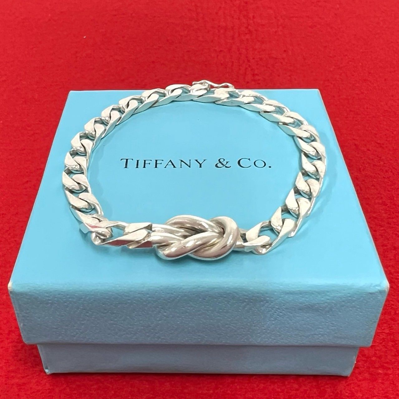 極 美品 TIFFANY&Co. ティファニー ヴィンテージ センターノット