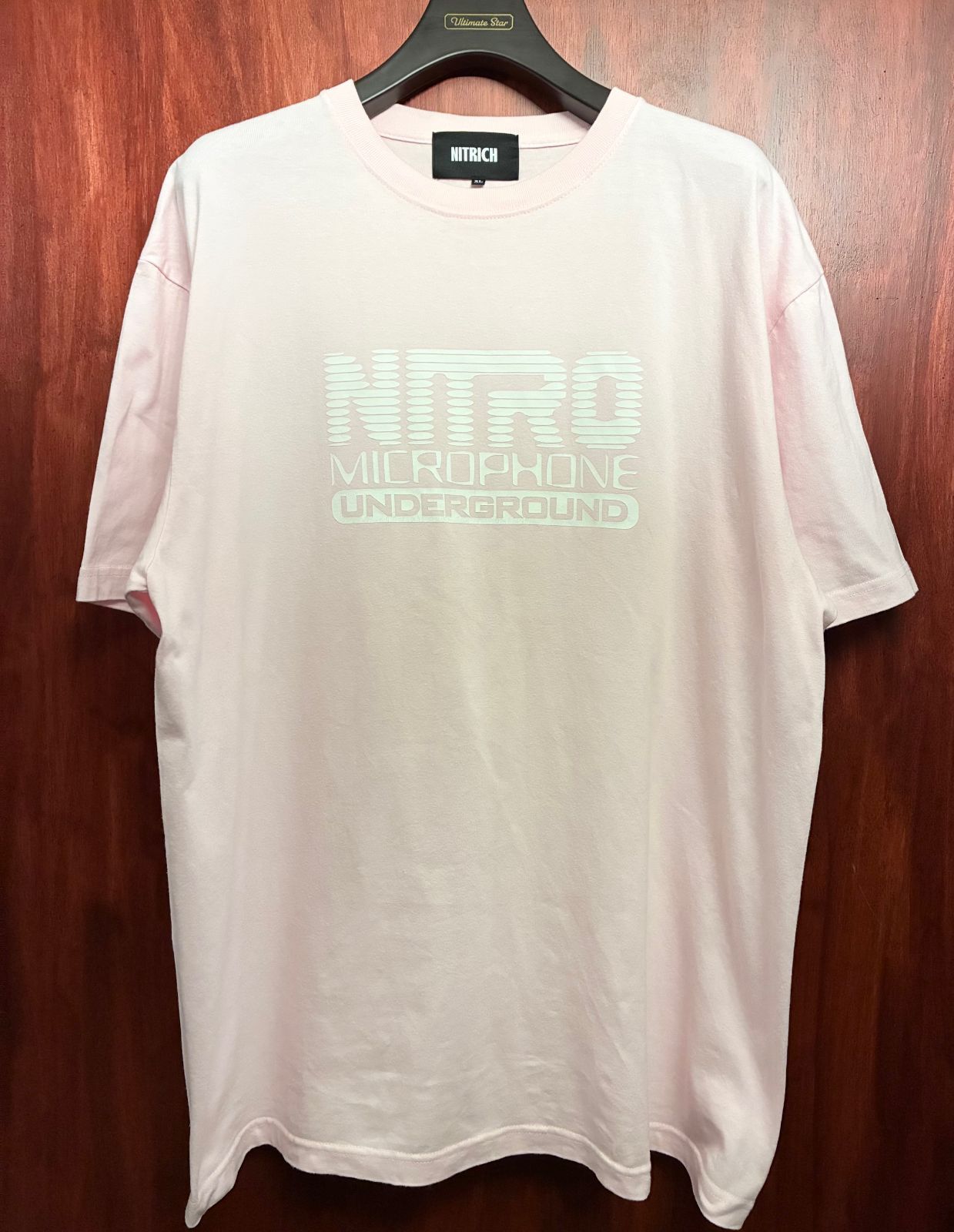 激レア NITRICH NITRO MICROPHONE UNDERGROUND 半袖プリントTシャツ
