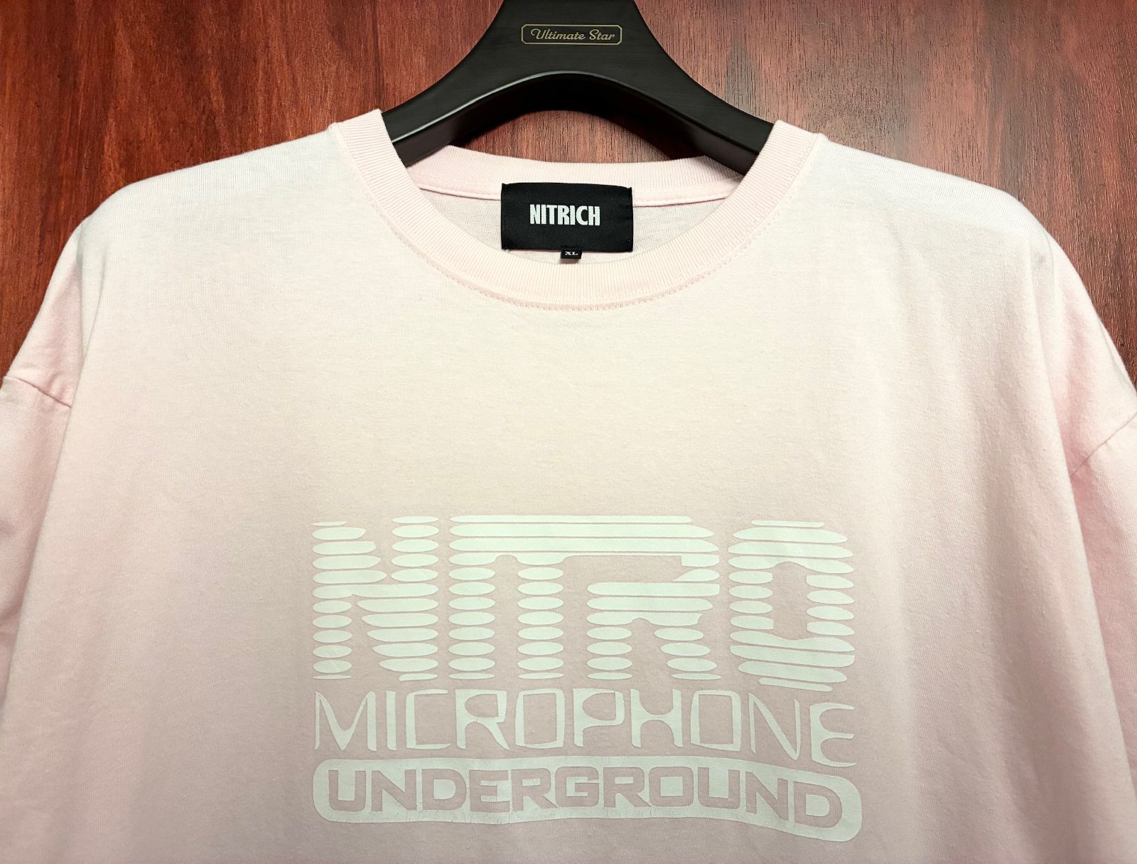 激レア NITRICH NITRO MICROPHONE UNDERGROUND 半袖プリントTシャツ