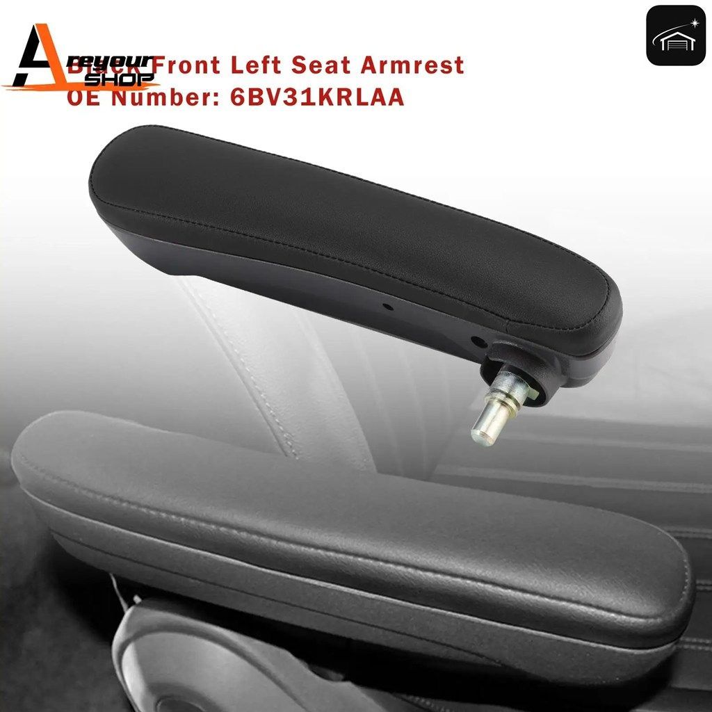 フロント左シート アームレスト 6BV31KRLAA FIAT 500 2016 - 19 カスタム パーツ