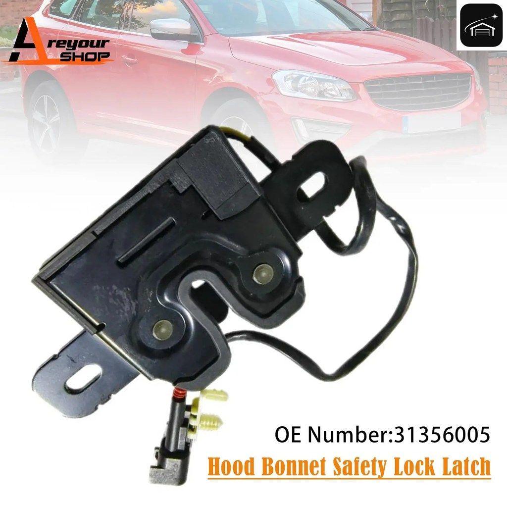 ボンネット安全ロックラッチ 31356005 VOLVO XC60 2010 - 17 カスタムパーツ