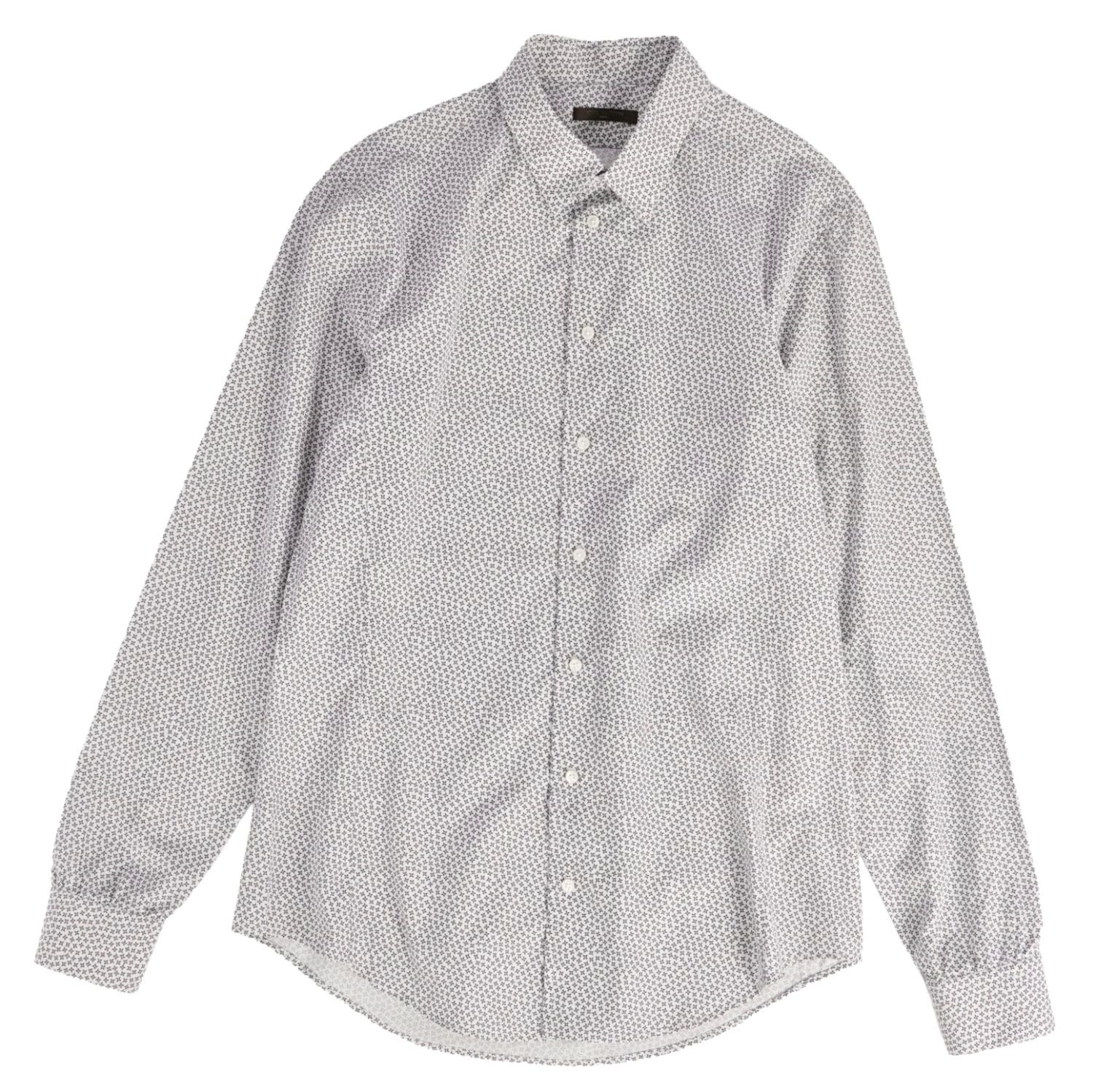 美品 ルイヴィトン LOUIS VUITTON シャツ ロングスリーブ 長袖 モ