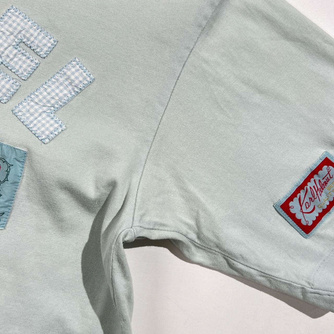 Karl Helmut カールヘルム ロゴ ワッペン デザイン 半袖 Tシャツ M