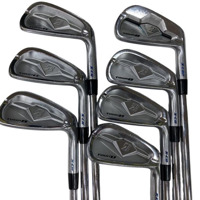 【中古】 ブリヂストン TOUR B X-CB 8S アイアンセット IR Dynamic Gold (フレックスS) メンズ 男性用 右利き 右用 Dランク ゴルフクラブ