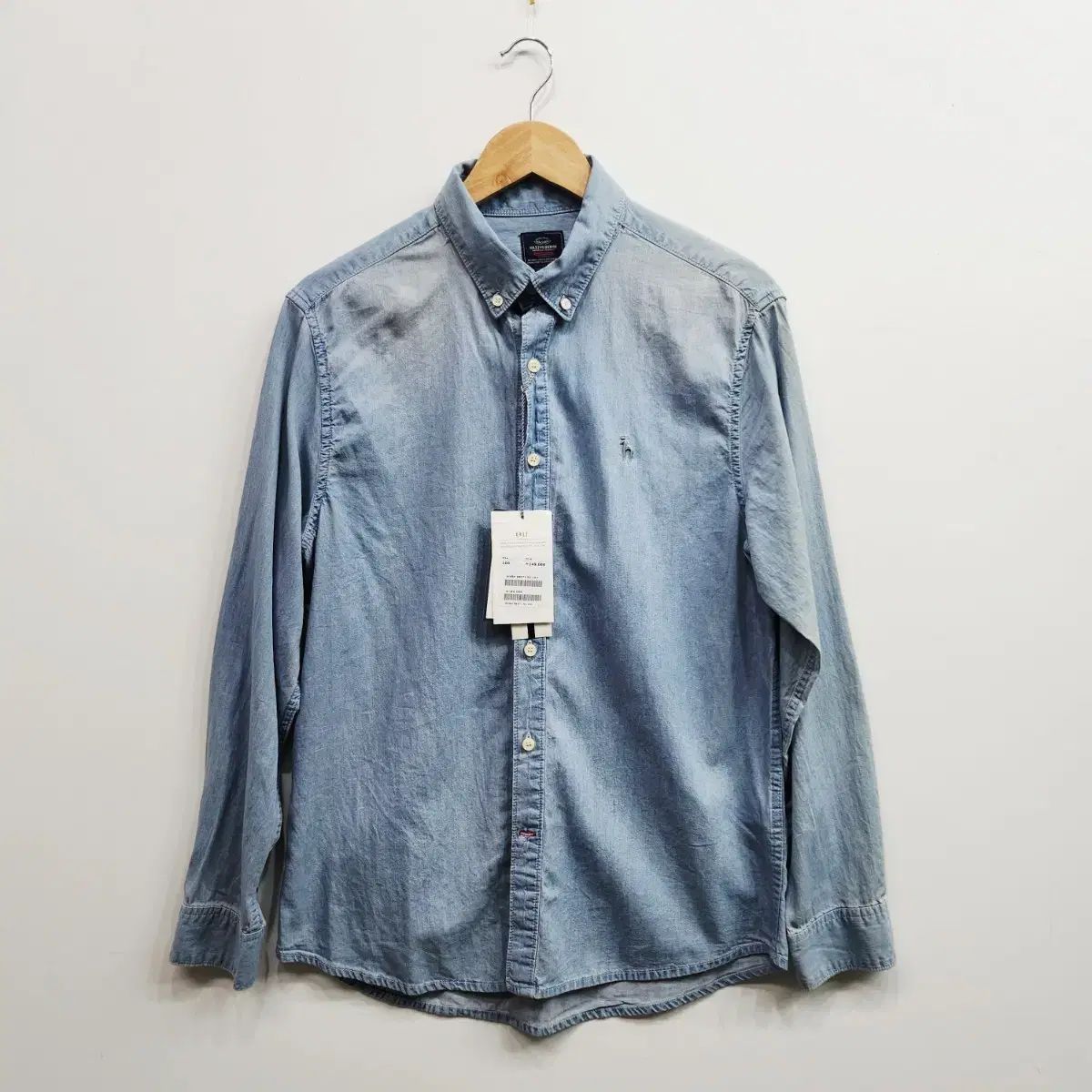 新品 HAZZYS シャンブレー シャツ デニムシャツ 100 15万円