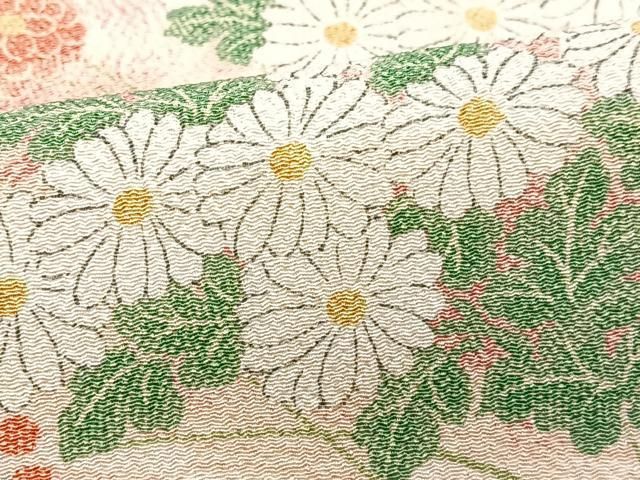 平和屋着物□訪問着 流水草花文 正絹 逸品 CABJ8120xe - メルカリ