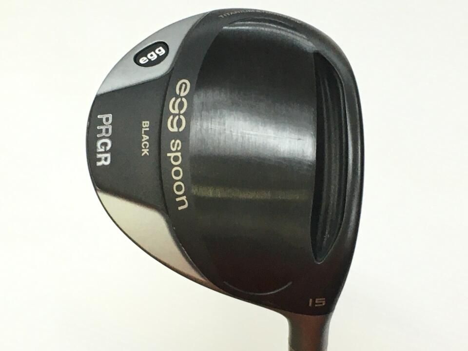 プロギア　egg spoon BLACK　15度　Diamana for PRGR (egg)　Sフレックス　フェアウェイウッド　中古【最短即日発送】