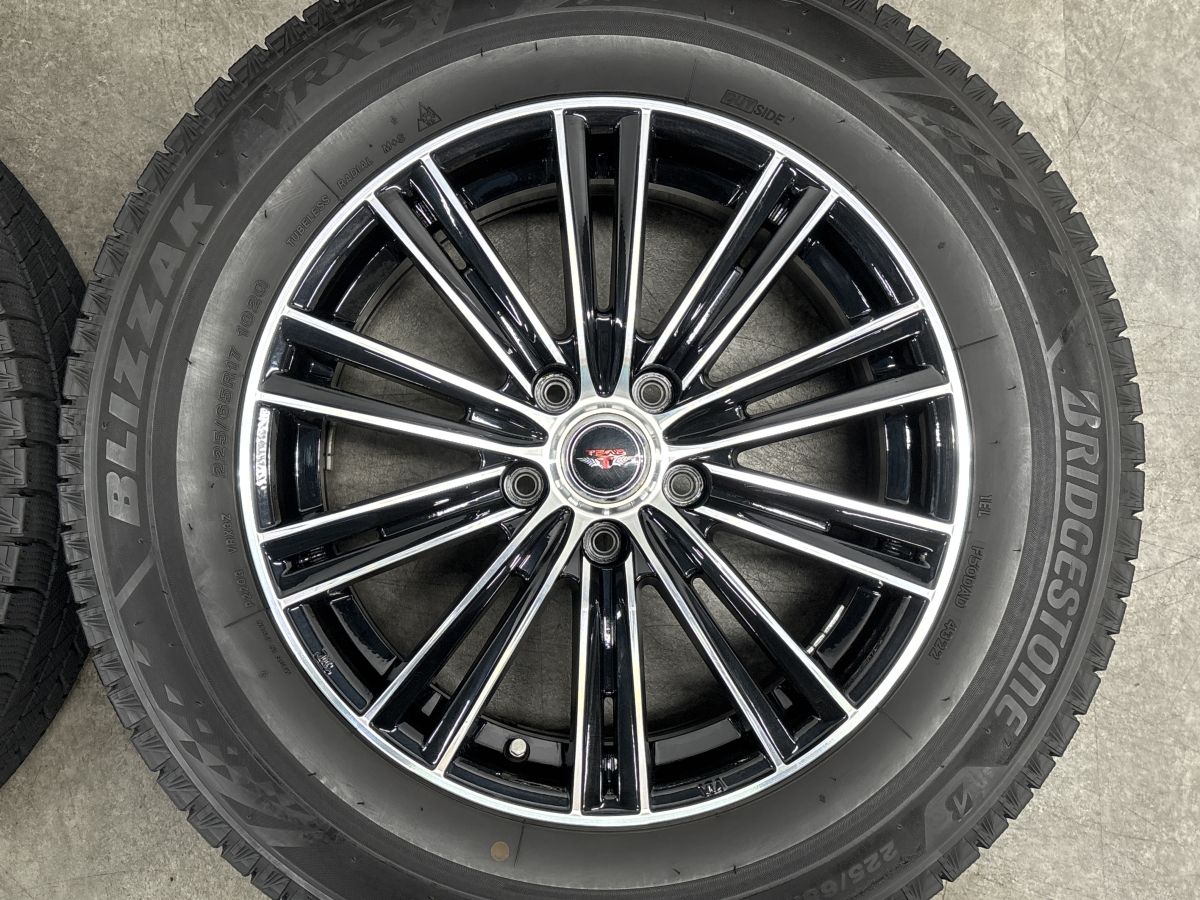 バリ溝テッド スナップ 17in 7J +40 PCD114.3 ブリヂストン