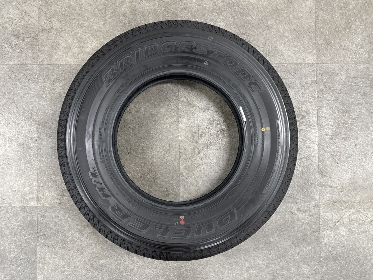 新車外し ブリヂストン 195/80R15 10分山 ジムニー ノマド シエラ 2026年製 新車外し品】ブリヂストン デューラー H/L 852 195/80R15 4本