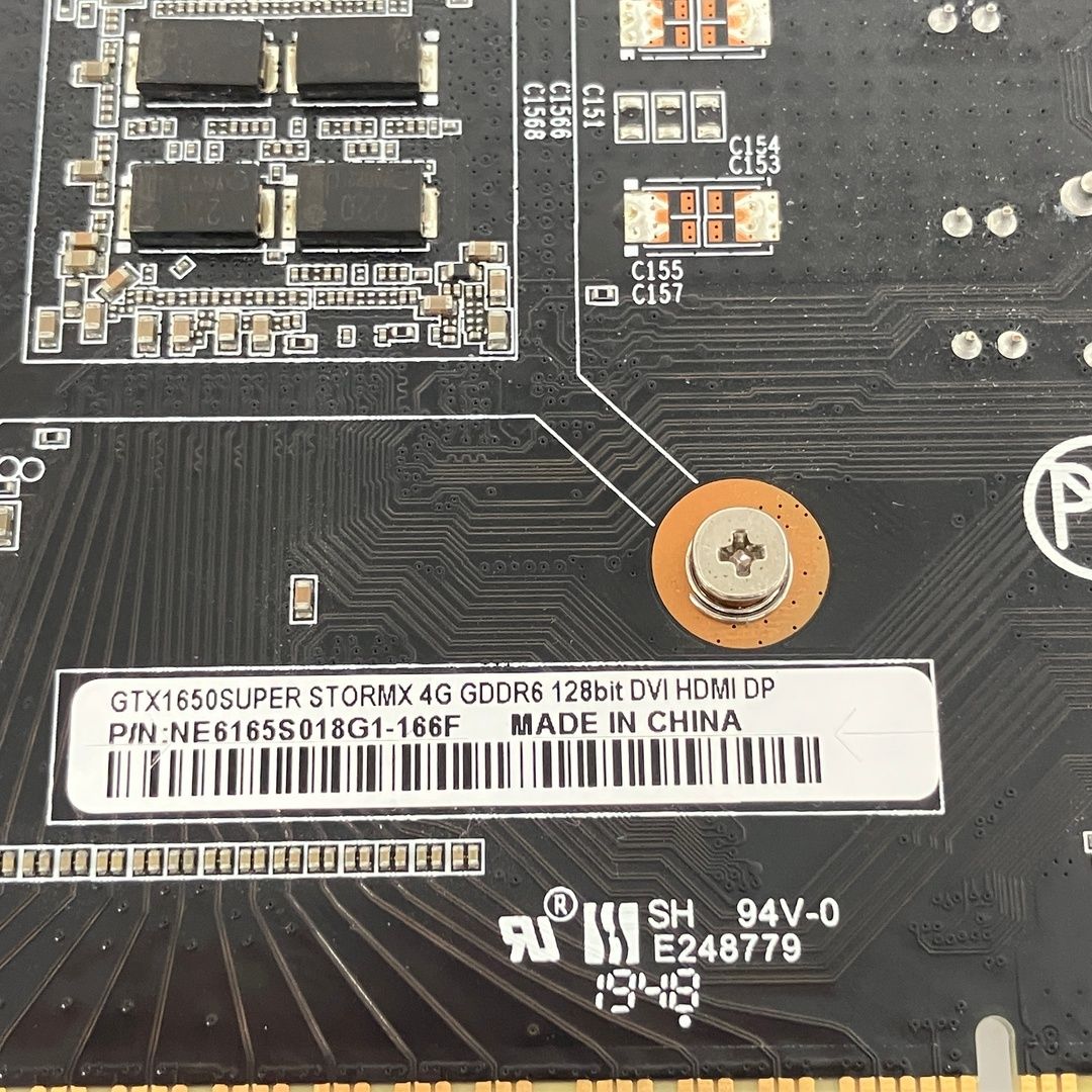 PALIT GEFORCE GTX 1650super グラフィック ボード ジャンク K11483084