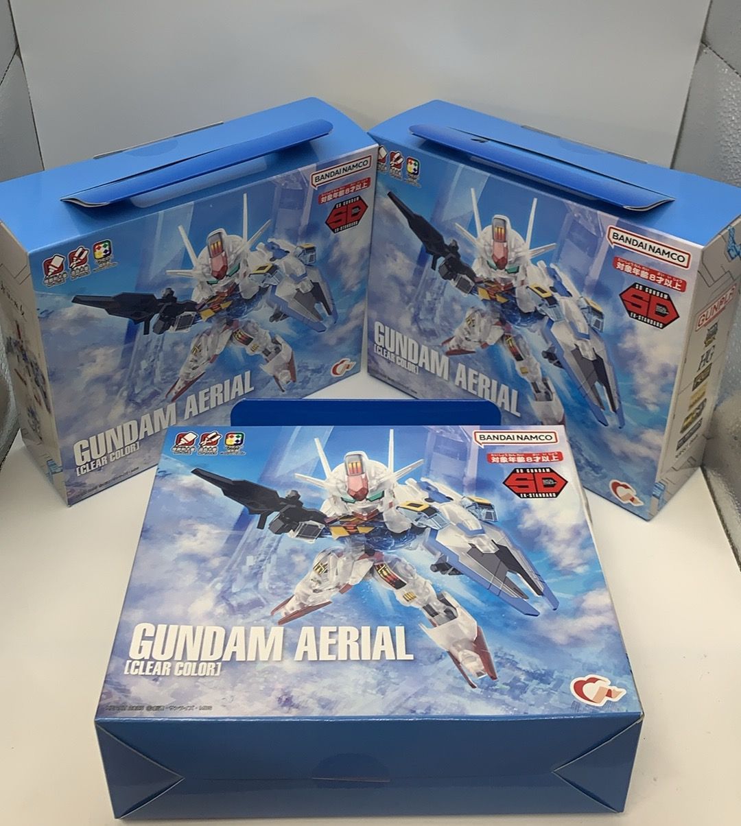 賞味期限2026.08.12 3個セット ガンプラ入り手さげBOX SDEX