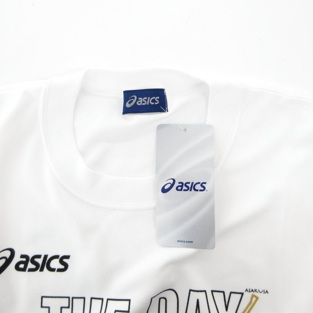 アシックス asics 東京マラソン2009年参加記念Tシャツ 0 白 ホワイト