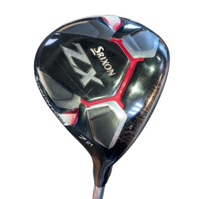 【中古】 ダンロップ SRIXON ZX F 7W フェアウェイウッド FW Diamana ZX50(フェアウェイ) (フレックスS) メンズ 男性用 右利き 右用 Cランク ゴルフクラブ