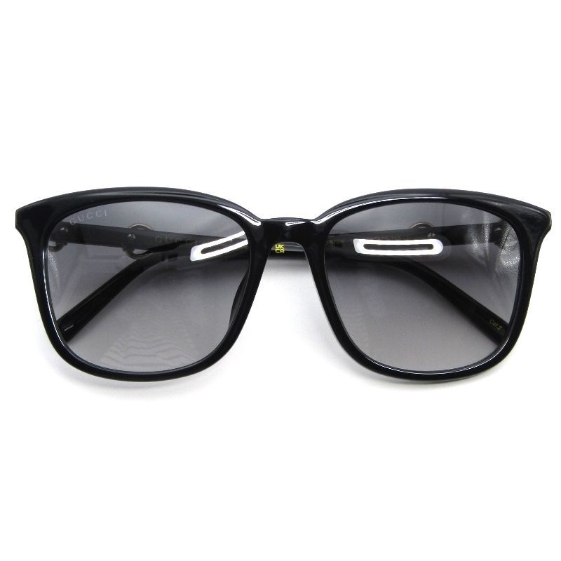 美品 GUCCI グッチ サングラス GG2057SK 日本製 ウェリントン フル