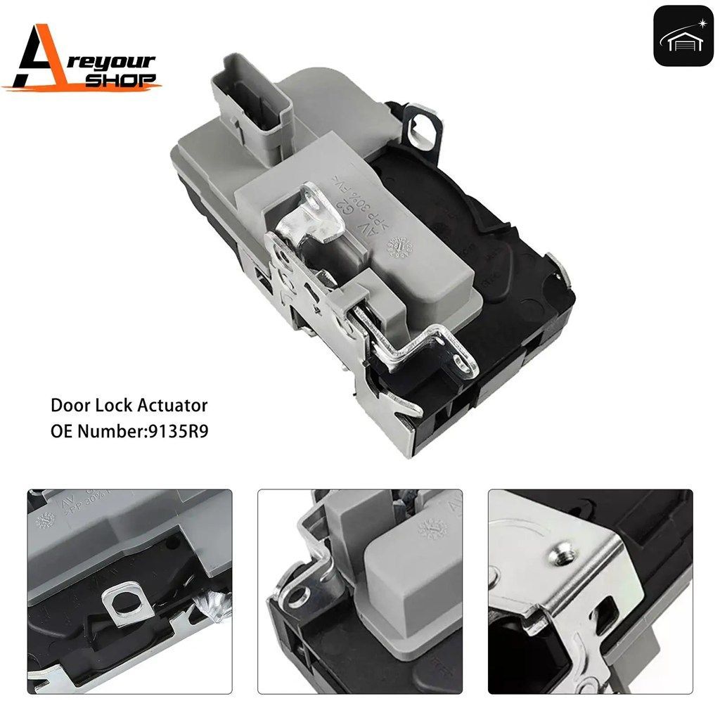 フロント左運転席側ドアロックアクチュエーター 9135R9 プジョー206 1998-2012 カスタムパーツ