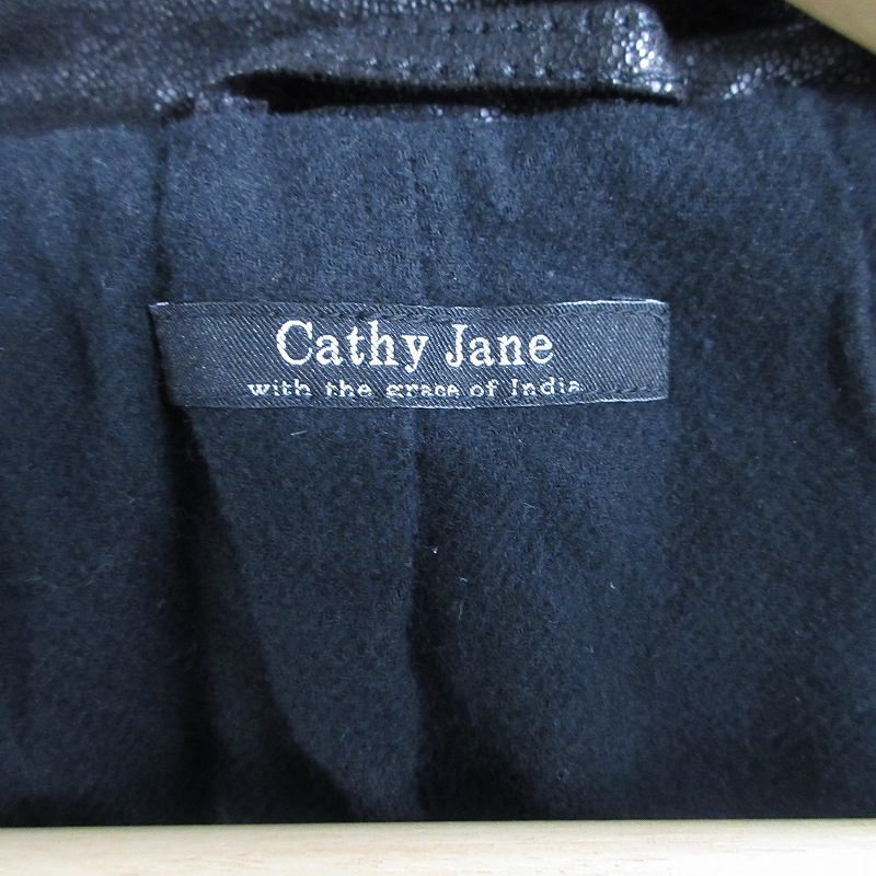 Cathy Jane キャシージェーン 1 レザージャケット スイングトップ やぎ