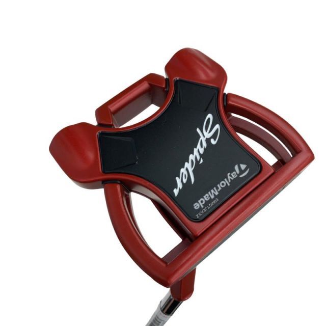 【中古】 テーラーメイド Spider RED スモールスラント 34インチ パター PT スチール (フレックスその他) メンズ 男性用 右利き 右用 Bランク ゴルフクラブ