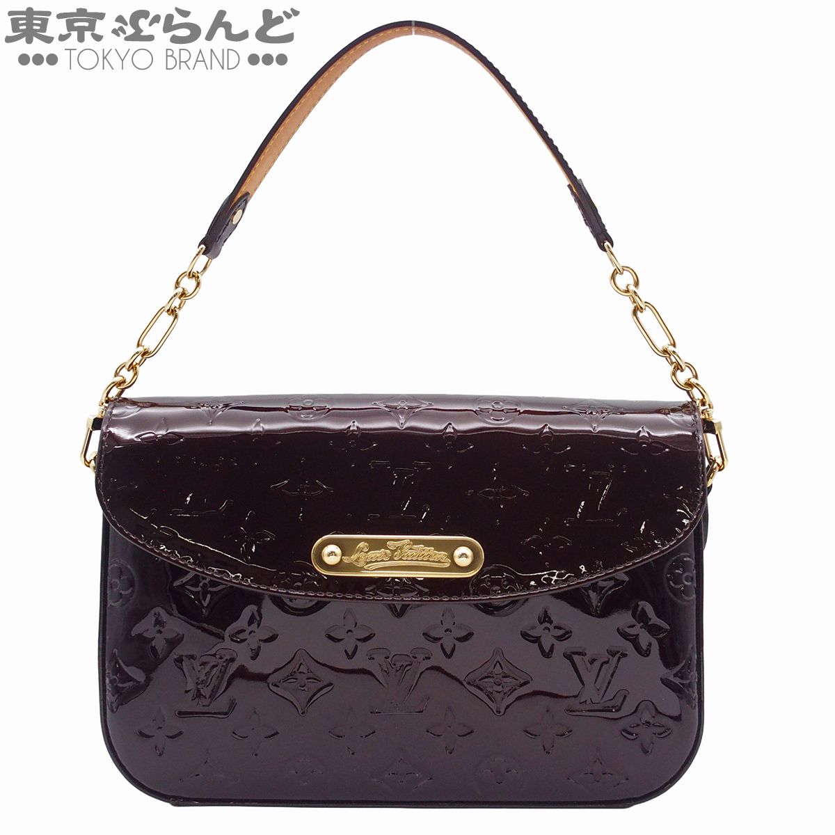 ルイヴィトン LOUIS VUITTON ロデオドライブ M93598 アマラント モノグラムヴェルニ ショルダーバッグ レディース 101884638