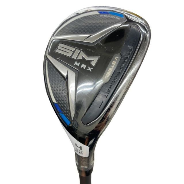 【中古】 テーラーメイド SIM MAX U4 ユーティリティ UT NS PRO MODUS3 HYBRID GOST (フレックスS) メンズ 男性用 右利き 右用 Dランク ゴルフクラブ