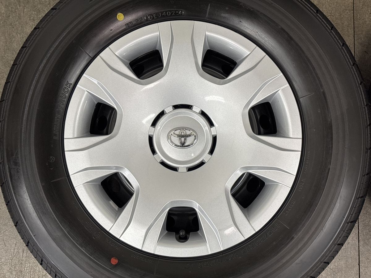 ハイエース純正15インチ 新車外しスチールホイール ブラック