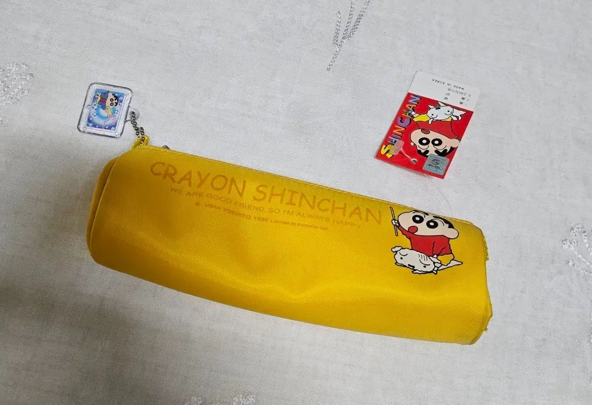 クレヨンしんちゃん 筆箱 レトロ文具 キーホルダー シロ グッズ レトロ クレヨンしんちゃん