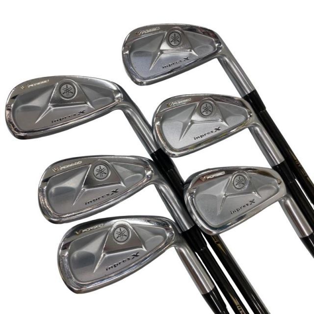 【中古】 ヤマハ inpres X V FORGED(2010) 6S アイアンセット IR Tour AD AD-75 (フレックスS) メンズ 男性用 右利き 右用 Cランク ゴルフクラブ